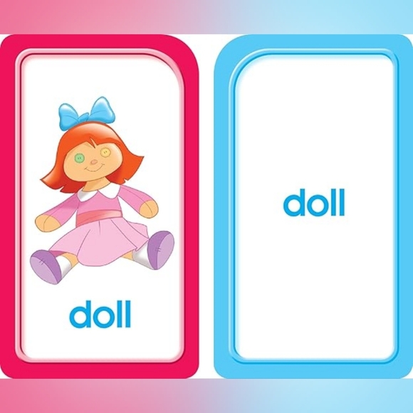 School Zone Picture Words Flash Cards  Ages 4 and Up Phonics Sight Words - Picture 6 of 6